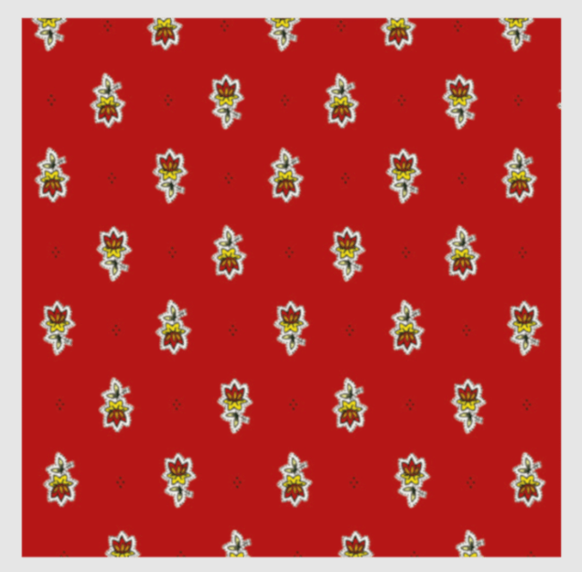 Provencal tea towel - napkin (Avignon. red) - Click Image to Close